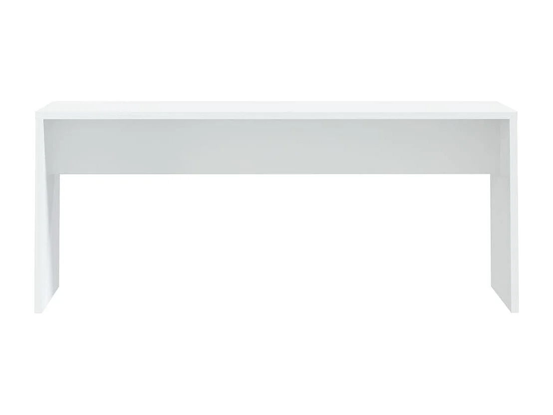 3-tlg. Essgruppe Weiß Holzwerkstoff