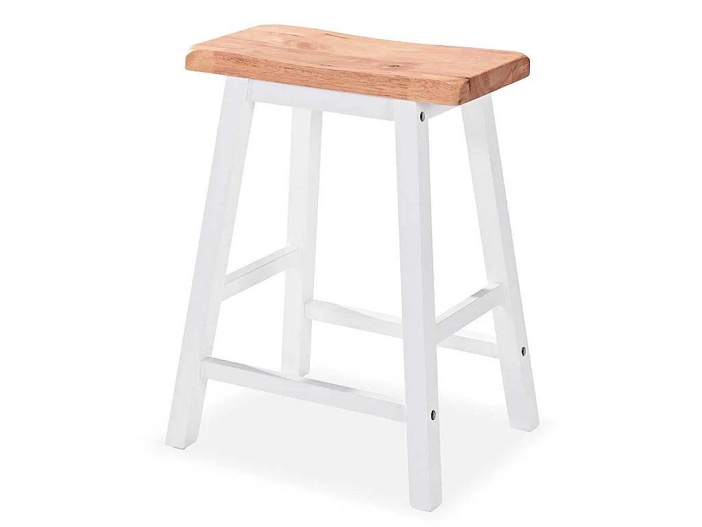 3-delige Barset MDF wit