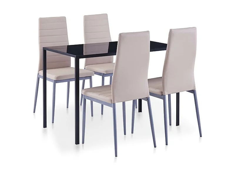 Conjunto de jantar 5 pcs cappuccino