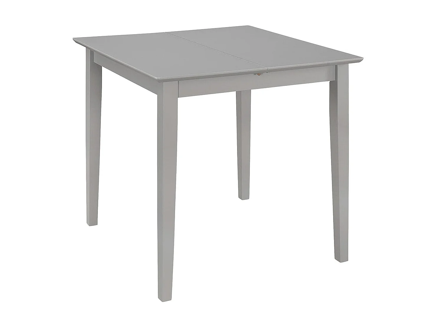 Juego de muebles de comedor 5 piezas MDF gris