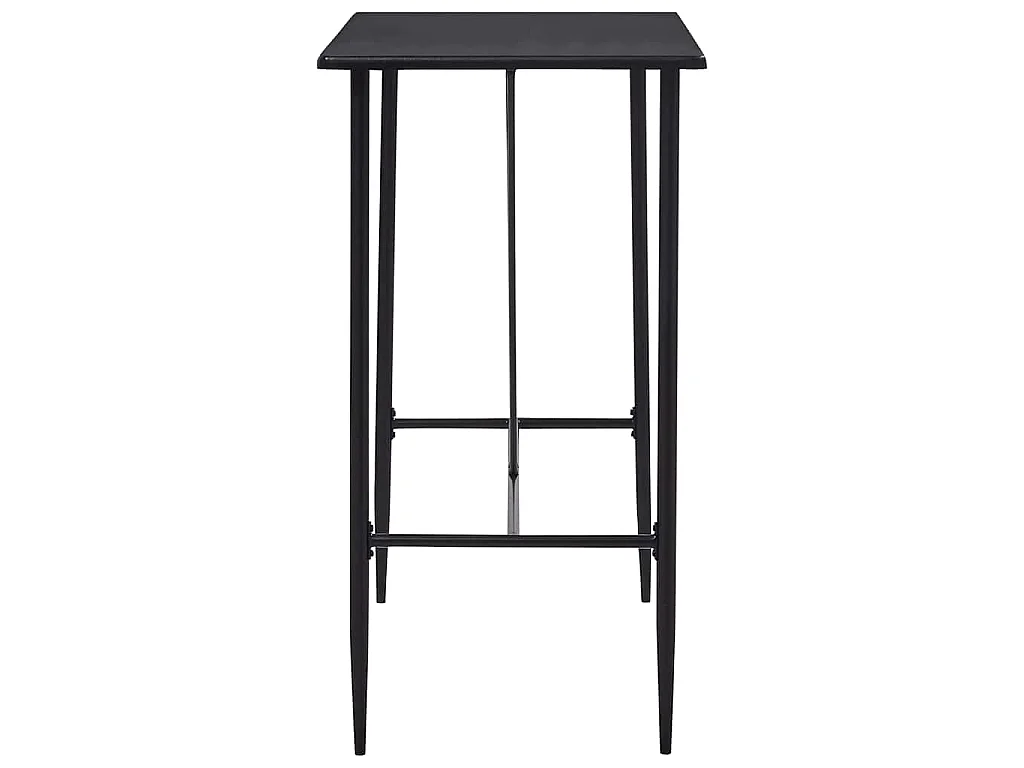 Set da Bar 5 pz in Tessuto Nero