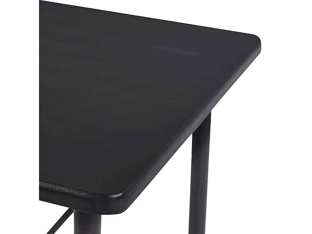 Set da Bar 5 pz in Tessuto Nero