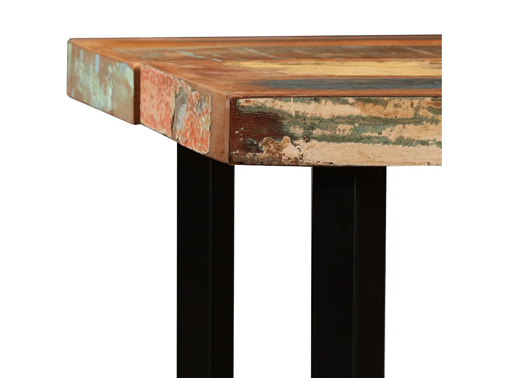 Set da Bar 7 pz in Legno Massello di Recupero