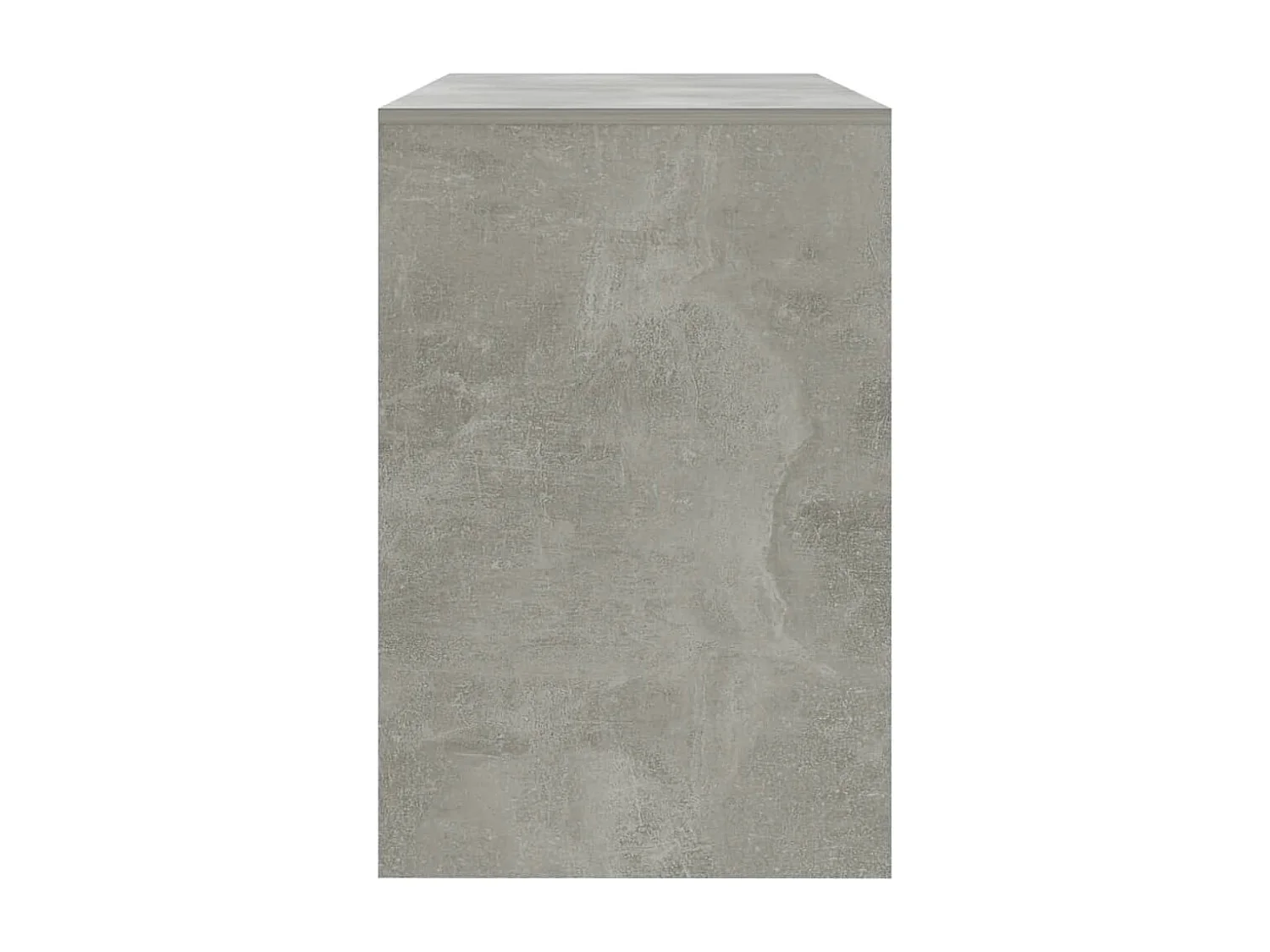 Juego de comedor 3 piezas madera contrachapada gris hormigón