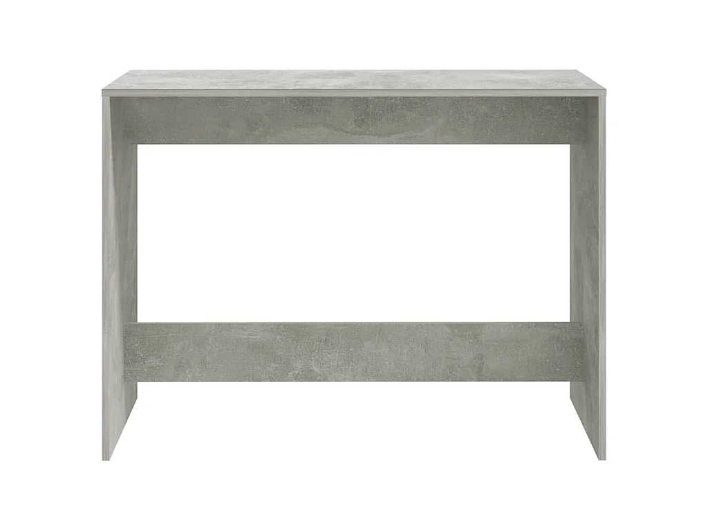 Ensemble à manger 3 pcs Gris béton Bois d'ingénierie