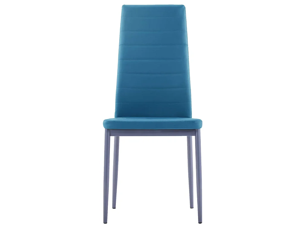 Ensemble de salle à manger 5 pcs Bleu