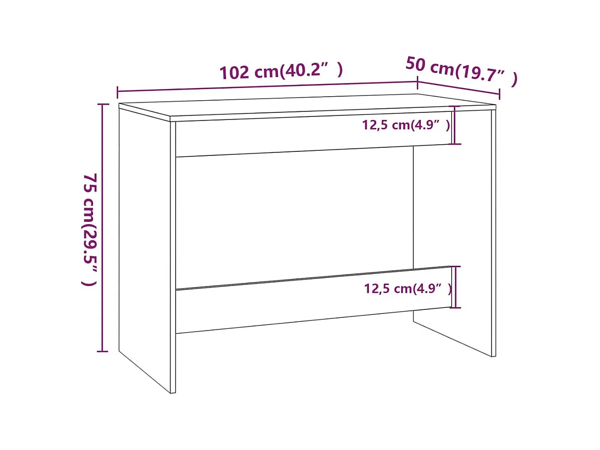 3-delige Eethoekset bewerkt hout hoogglans wit