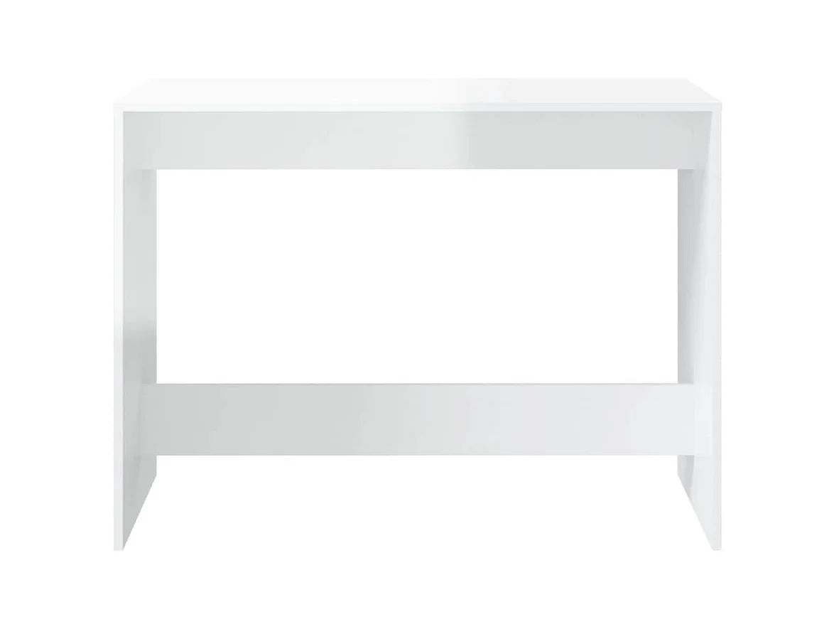 3-delige Eethoekset bewerkt hout hoogglans wit