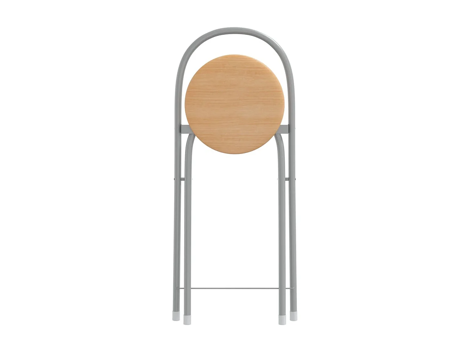 Ensemble de bar 3 pcs gris et marron bois d'ingénierie et fer