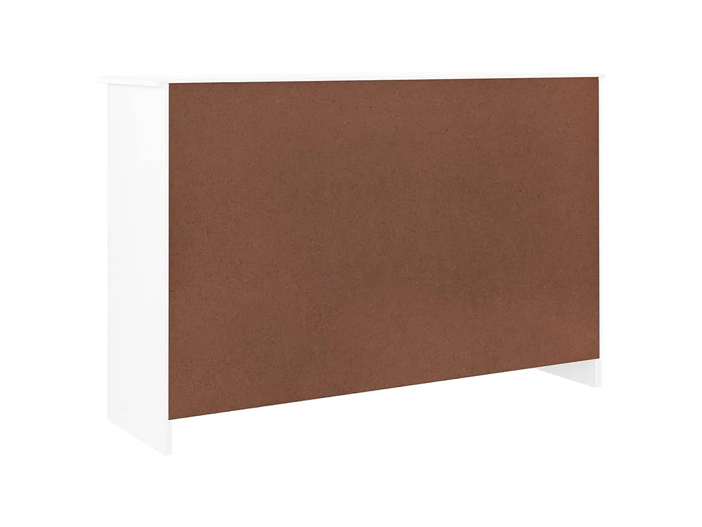 Cómoda cajonera ALTA madera maciza pino blanco 112x35x73 cm