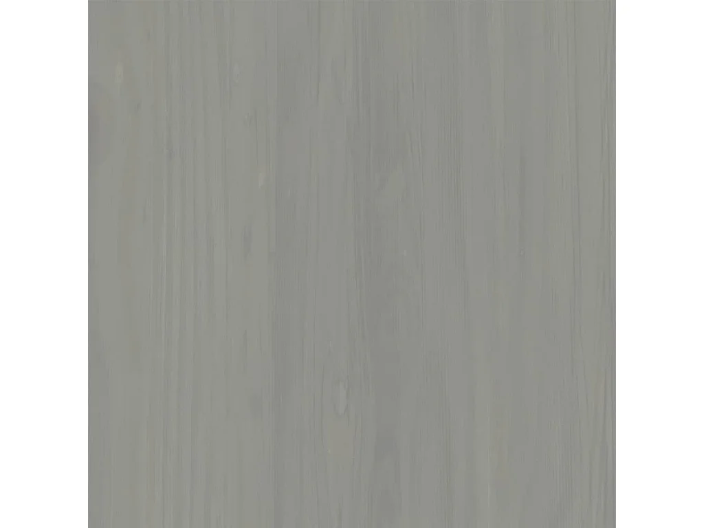 Commode VIGO gris 80x40x76 cm bois massif de pin