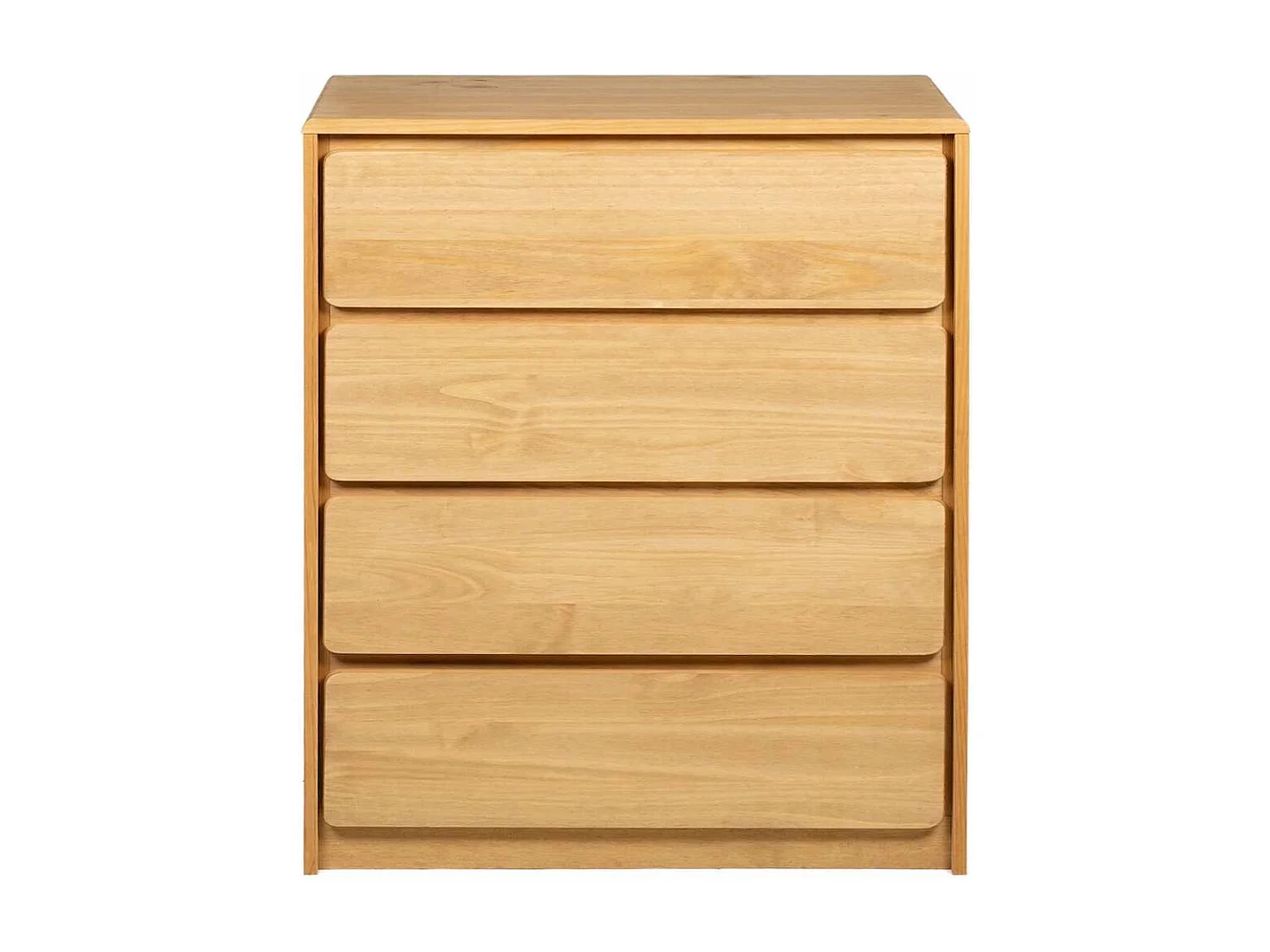 Ladekast SAUDA 76,5x39x91 cm massief grenenhout eikenkleurig