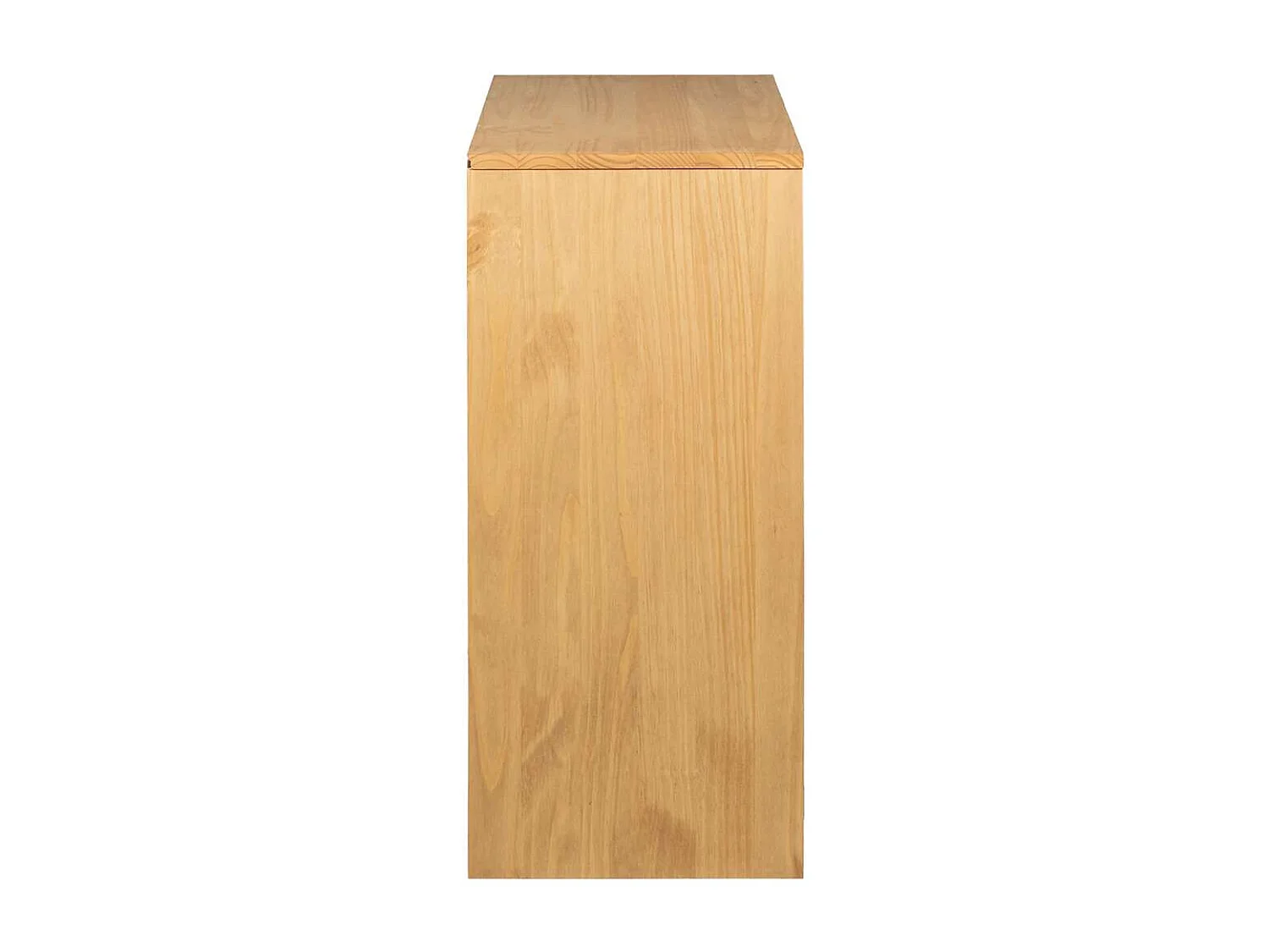 Ladekast SAUDA 76,5x39x91 cm massief grenenhout eikenkleurig