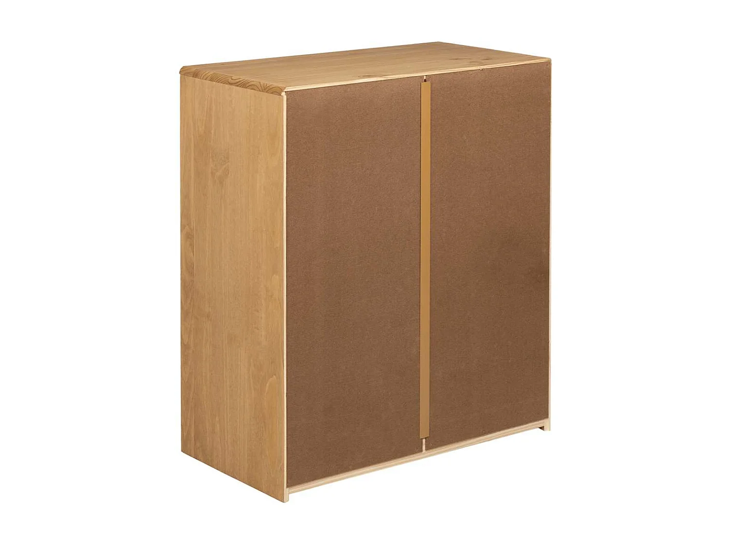 Ladekast SAUDA 76,5x39x91 cm massief grenenhout eikenkleurig