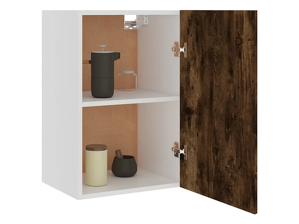 Bovenkast Lyon 39,5x31x60 cm bewerkt hout gerookt eikenkleurig