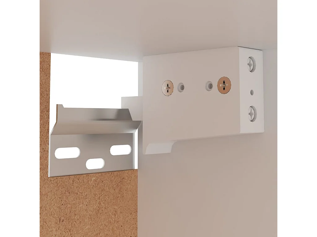 Bovenkast Lyon 39,5x31x60 cm bewerkt hout gerookt eikenkleurig