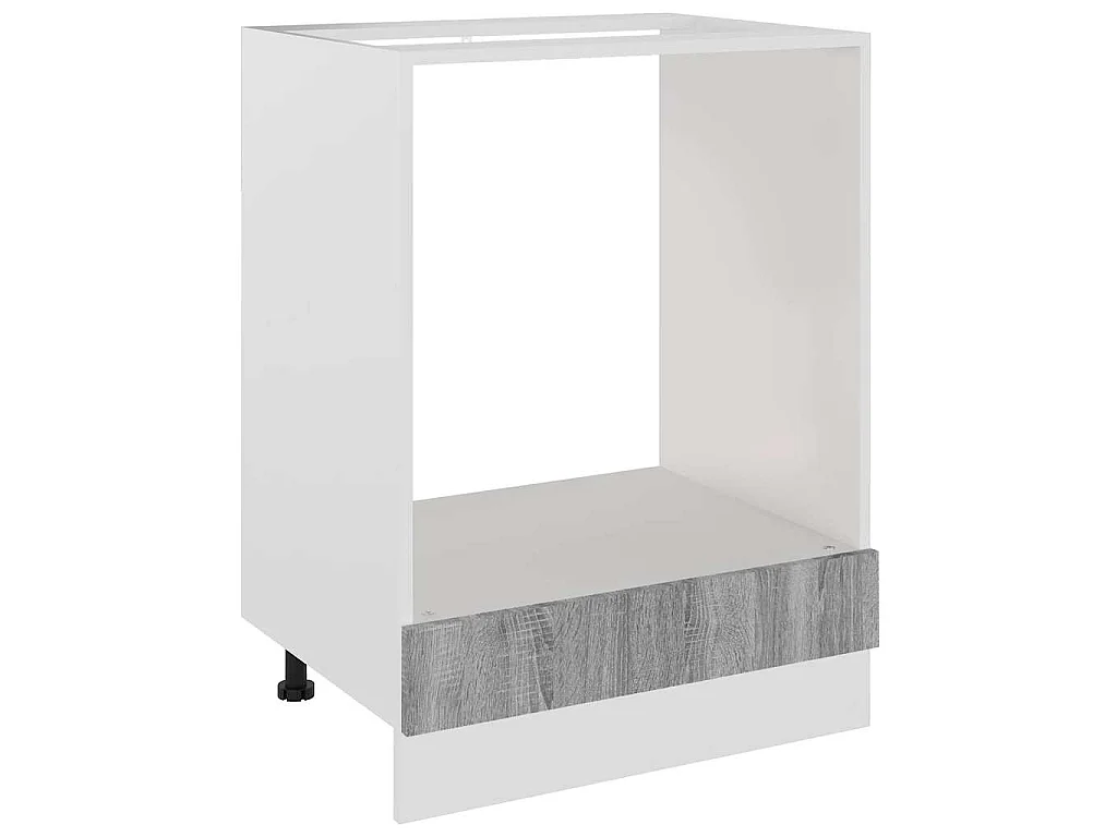 Mobile da Forno “Riga” Grigio Sonoma 60x46x81,5 cm