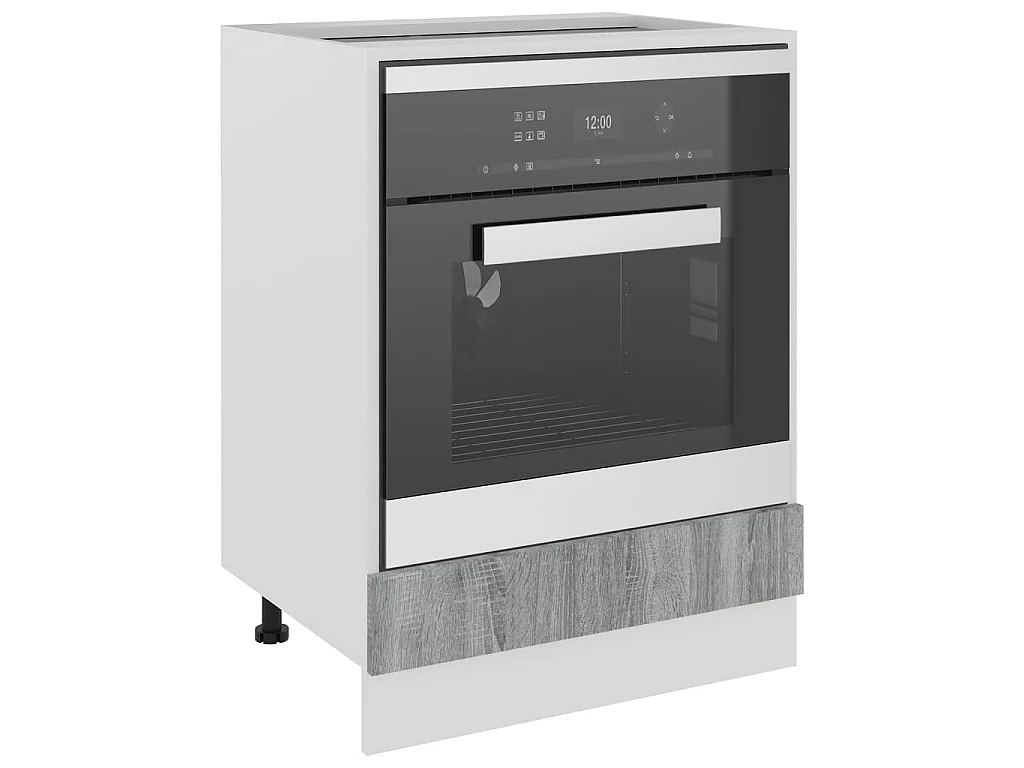 Mobile da Forno “Riga” Grigio Sonoma 60x46x81,5 cm