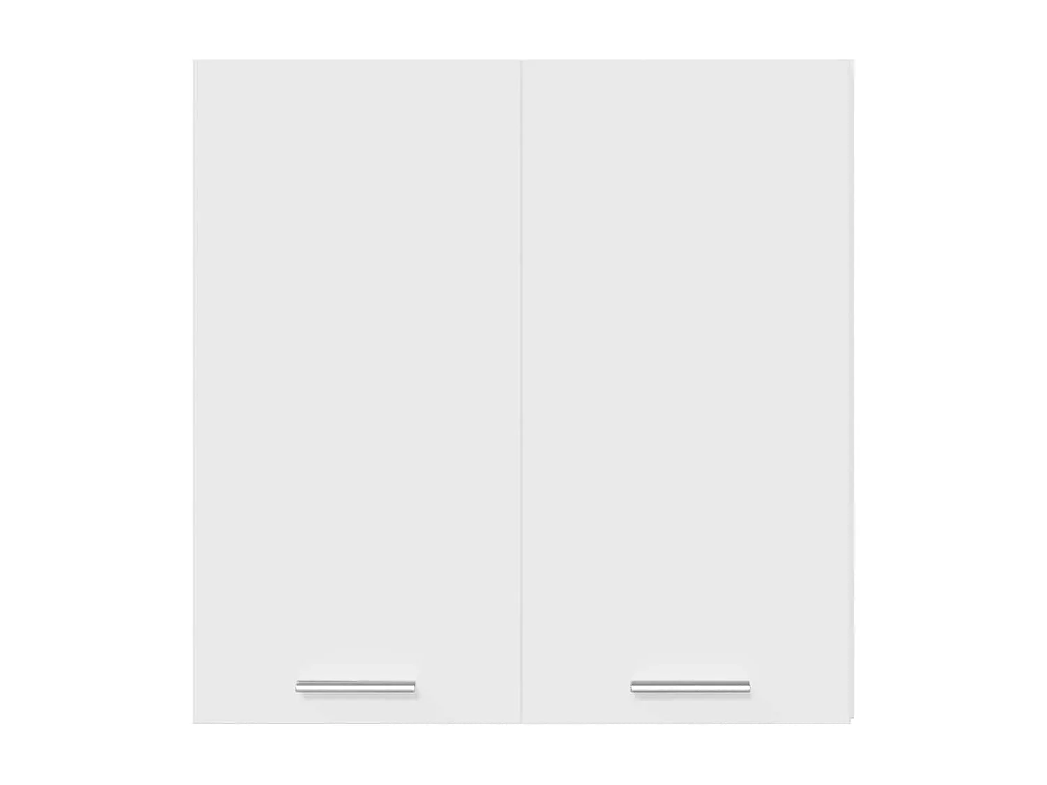 Hängeschrank Lyon Hochglanz-Weiß 60x31x60 cm Holzwerkstoff