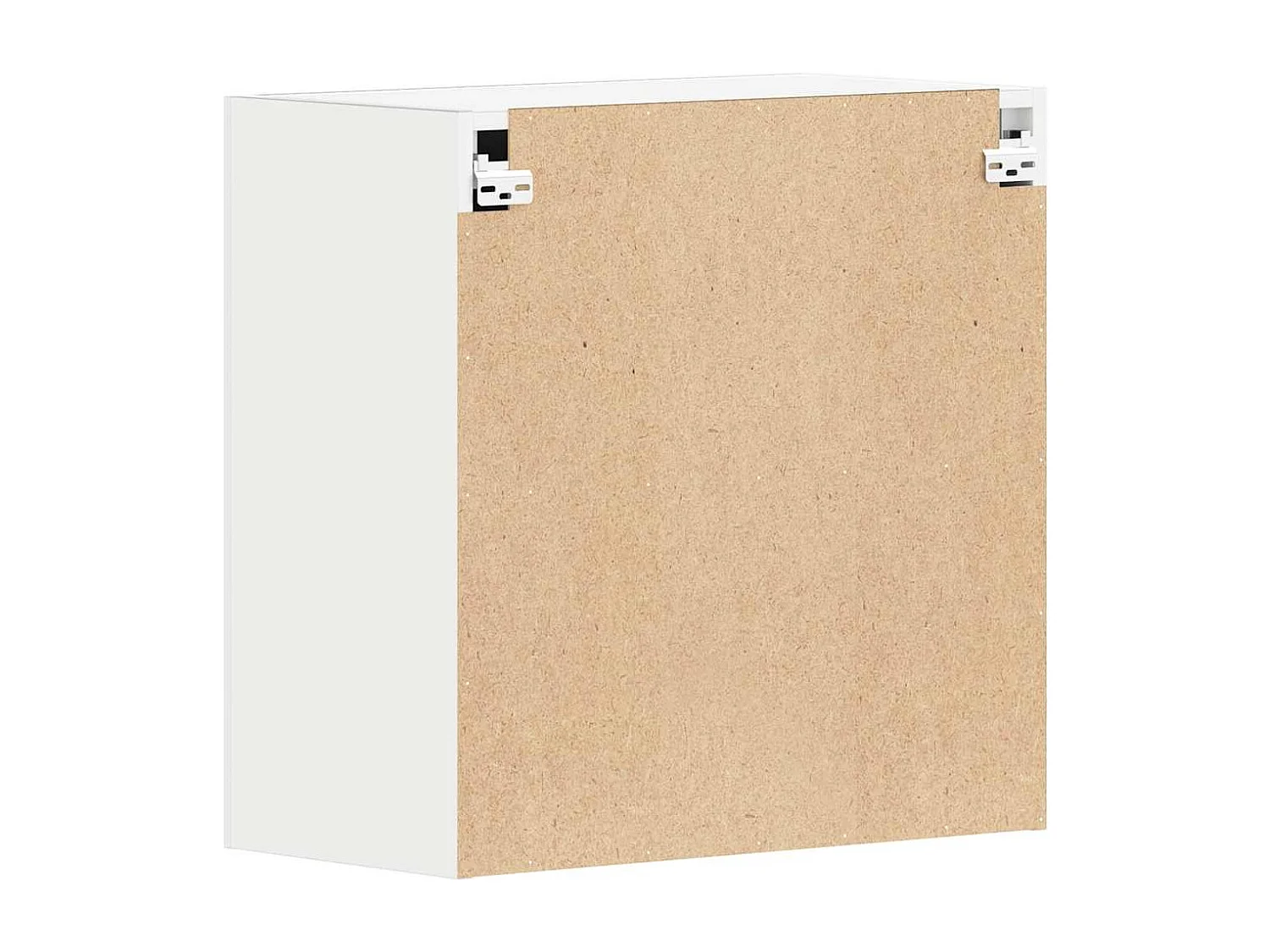 Hängeschrank Lyon Hochglanz-Weiß 60x31x60 cm Holzwerkstoff