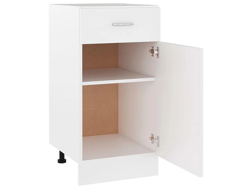 Armoire à tiroirs "Lyon" Blanc 40 x 46 x 81,5 cm Bois d'ingénierie