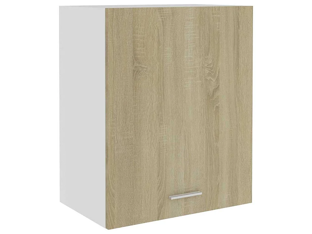 Armoires suspendues 2 pièces "Lyon" Chêne Sonoma 50x31x60 cm Bois d'ingénierie