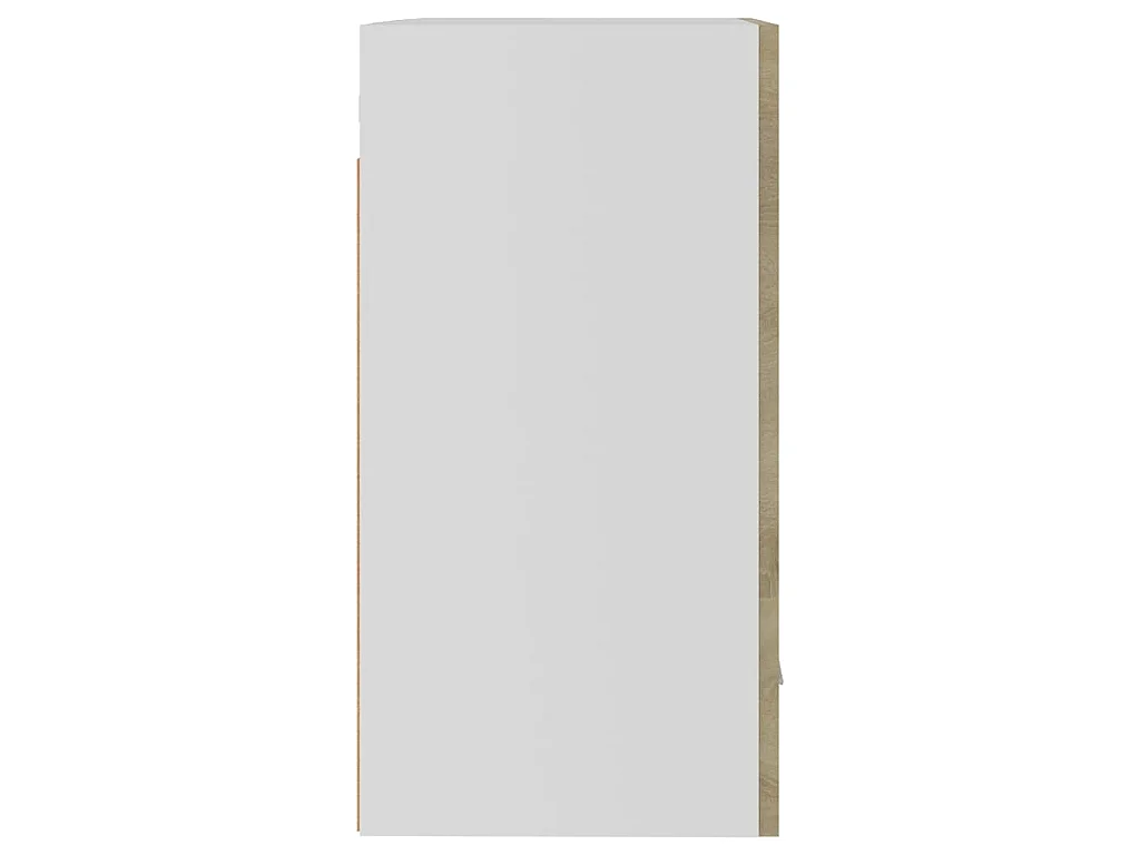 Armoires suspendues 2 pièces "Lyon" Chêne Sonoma 50x31x60 cm Bois d'ingénierie