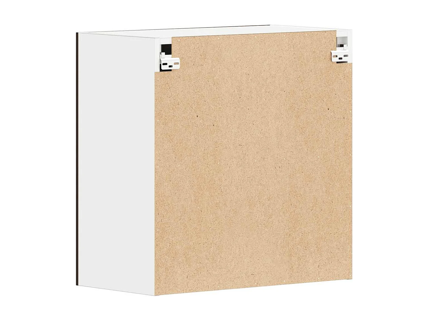 Wandkast hangend Lyon 60x31x60 cm bewerkt hout bruin eikenkleur