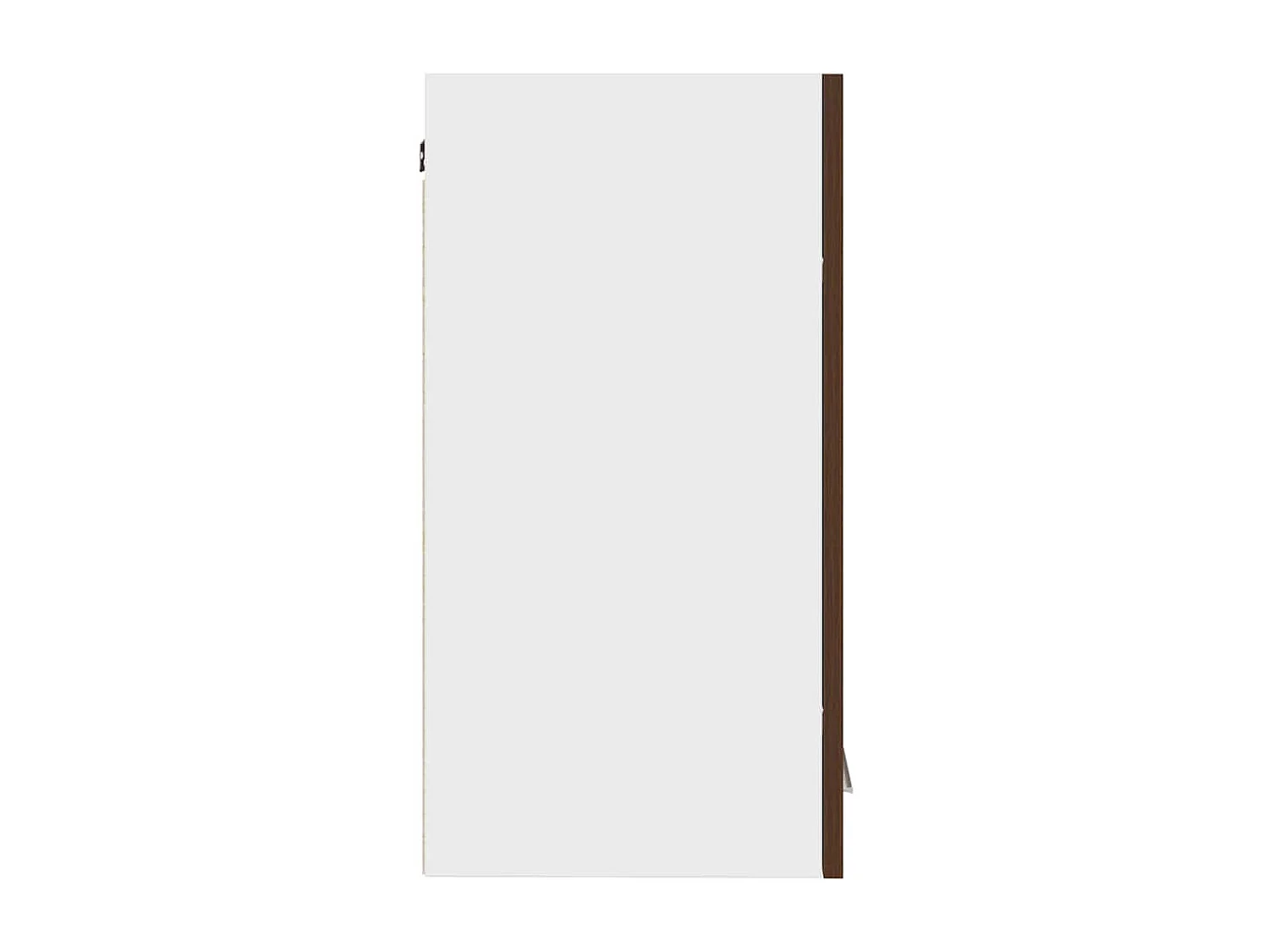 Wandkast hangend Lyon 60x31x60 cm bewerkt hout bruin eikenkleur