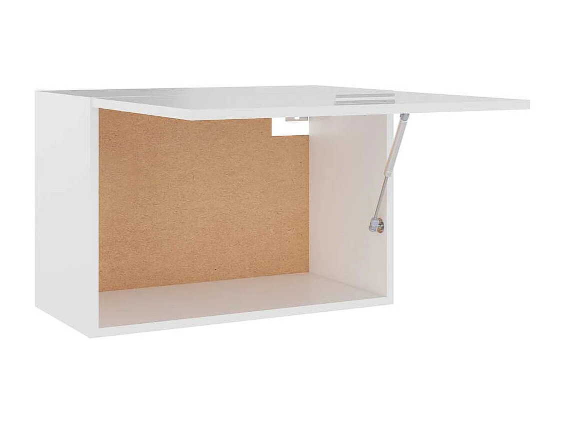 Hängeschrank Lyon Weiß 60x31x40 cm Holzwerkstoff