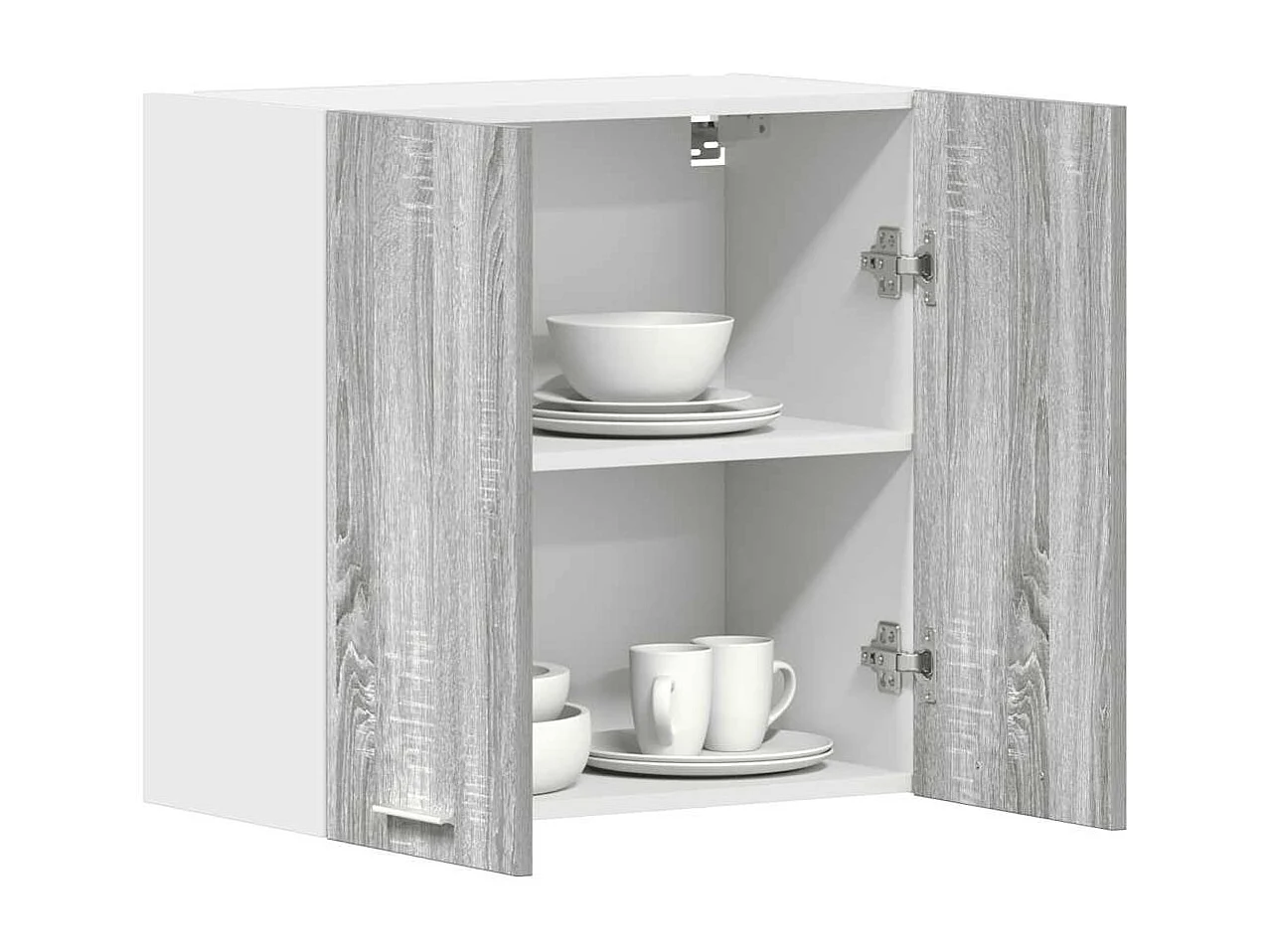 Armoire suspendue "Lyon" Gris Sonoma 60 x 31 x 60 cm Bois d'ingénierie