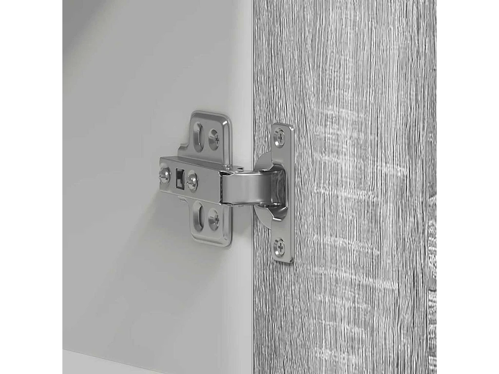 Armoire suspendue "Lyon" Gris Sonoma 60 x 31 x 60 cm Bois d'ingénierie