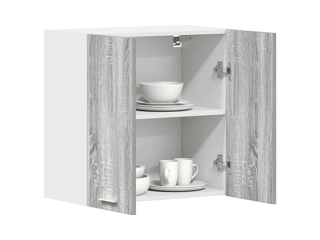 Armario colgante "Lyon" gris Sonoma 60x31x60 cm madera de ingeniería