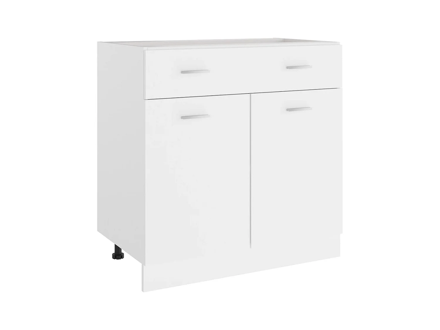Armoire à tiroirs "Lyon" Blanc 80 x 46 x 81,5 cm Bois d'ingénierie