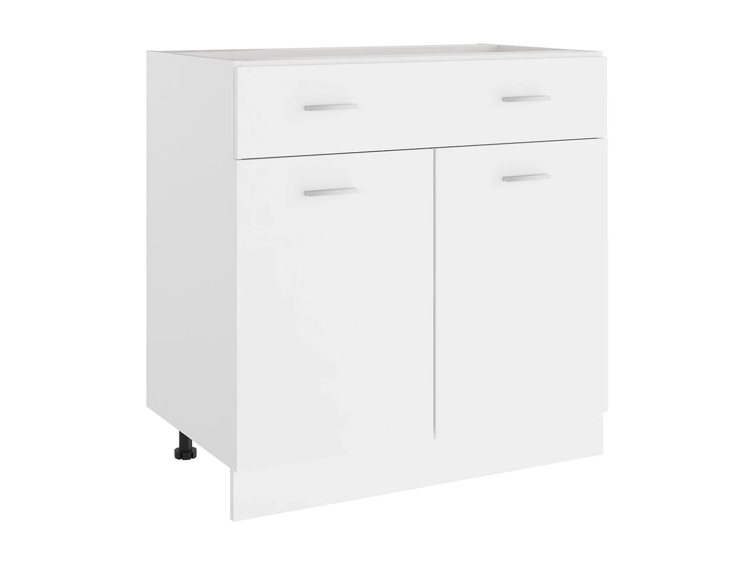 Armoire à tiroirs "Lyon" Blanc 80 x 46 x 81,5 cm Bois d'ingénierie
