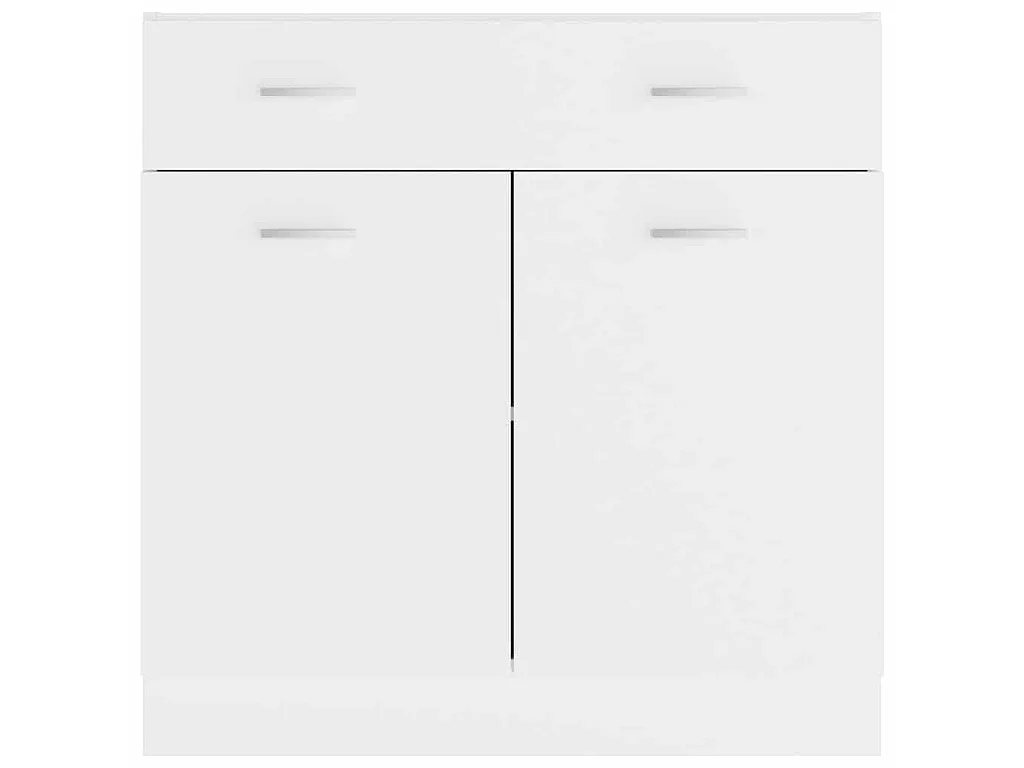 Armoire à tiroirs "Lyon" Blanc 80 x 46 x 81,5 cm Bois d'ingénierie