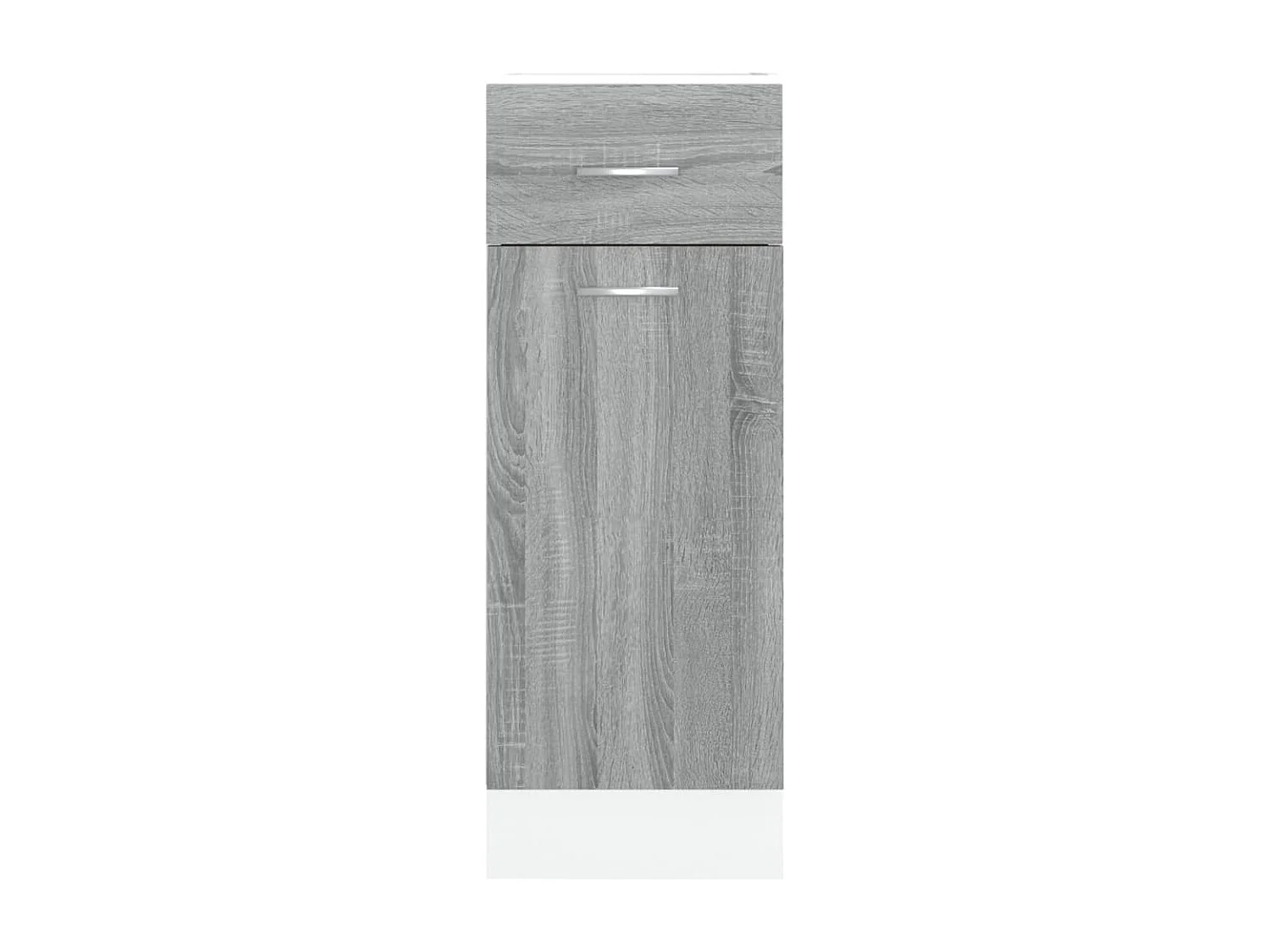 Mueble bajo con cajón "Lyon" gris Sonoma, 30 x 46 x 81,5 cm, madera de ingeniería,
