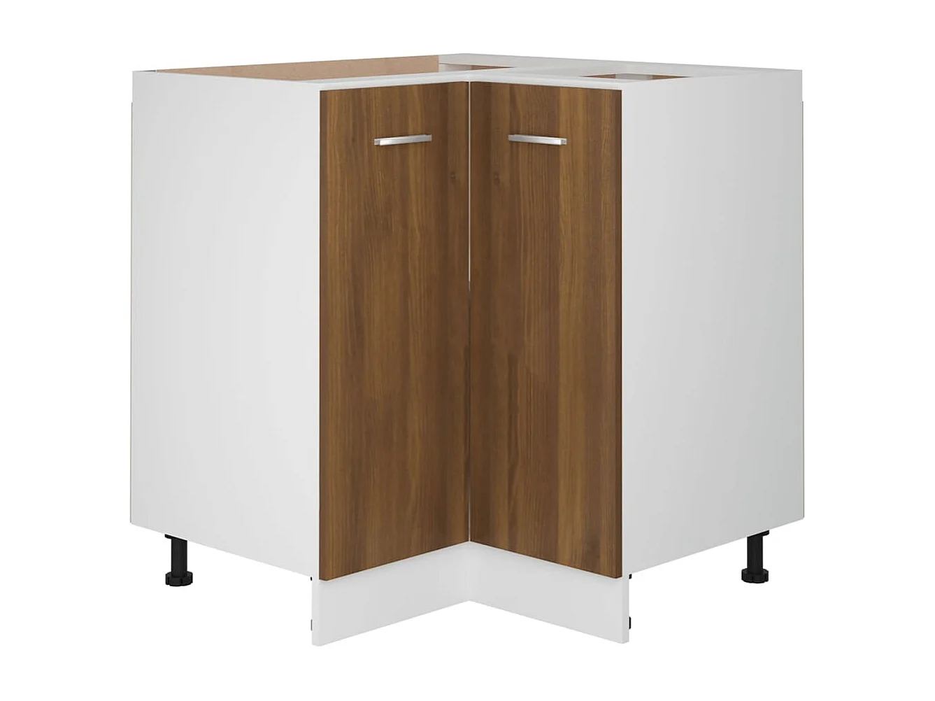 Küchenschrank Braun Eichen-Optik 75,5x75,5x81,5cm Holzwerkstoff