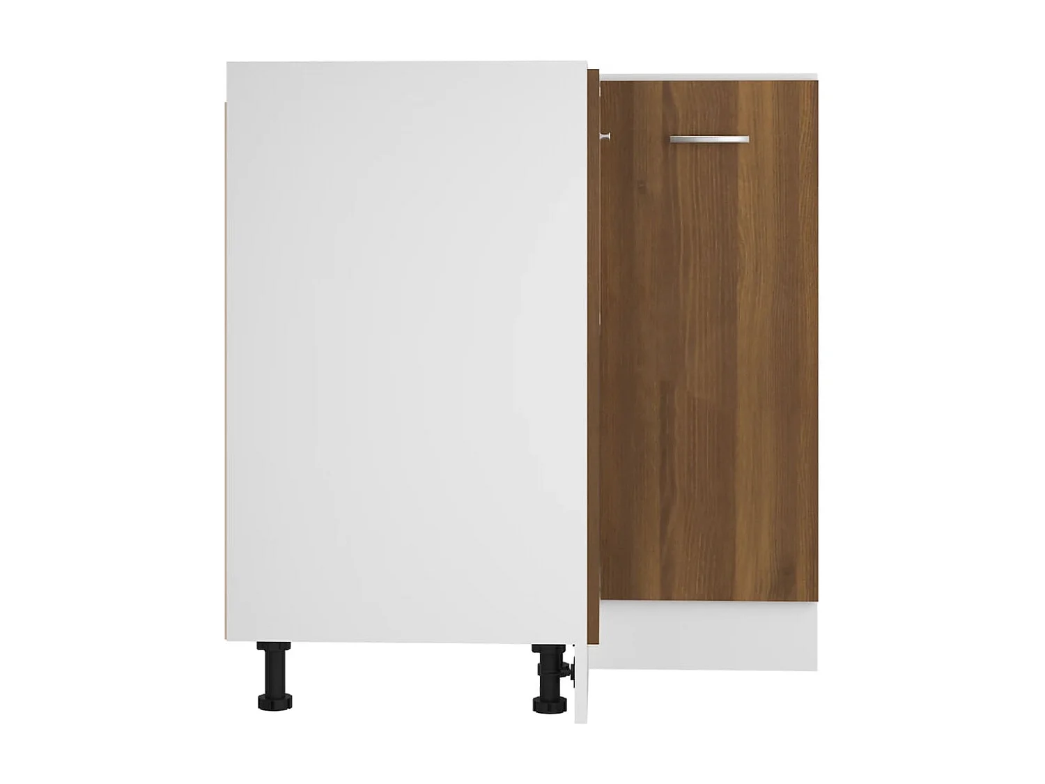 Küchenschrank Braun Eichen-Optik 75,5x75,5x81,5cm Holzwerkstoff