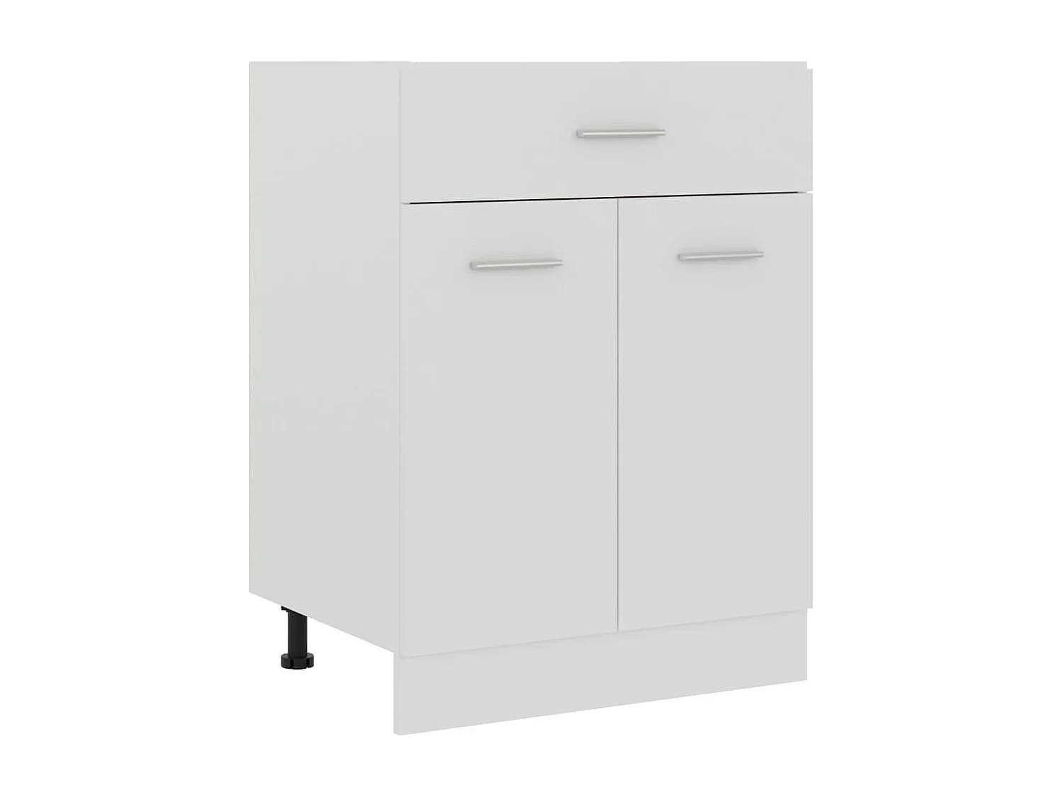 Armoire à tiroirs "Lyon" Blanc 60 x 46 x 81,5 cm Bois d'ingénierie