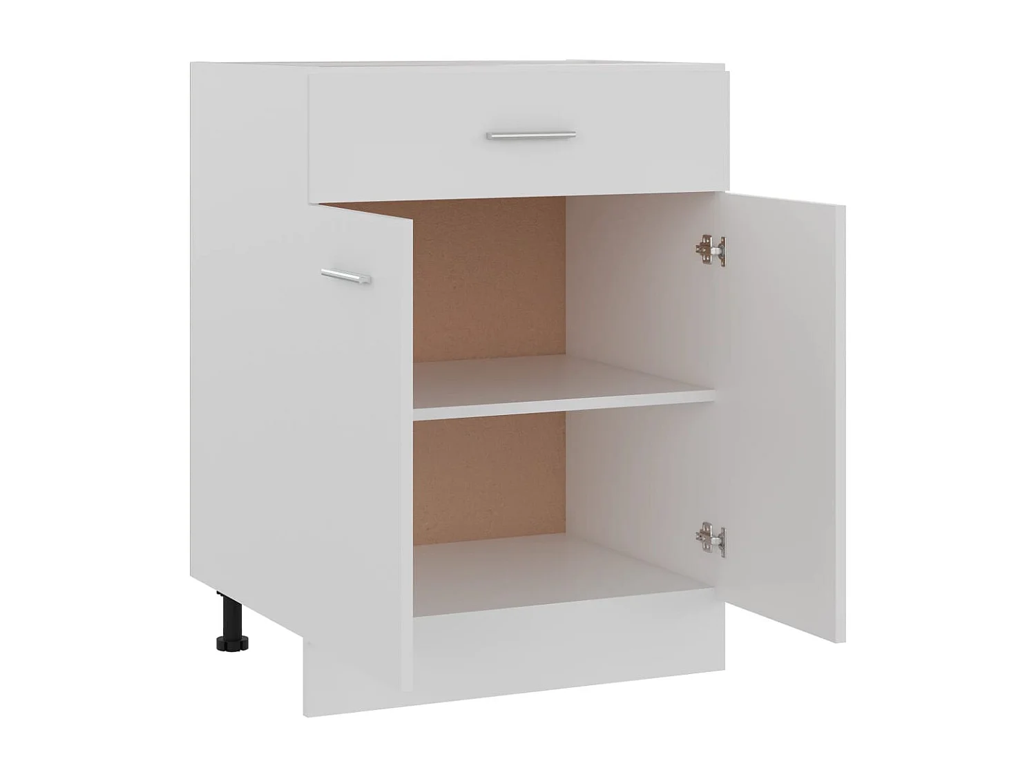 Armoire à tiroirs "Lyon" Blanc 60 x 46 x 81,5 cm Bois d'ingénierie