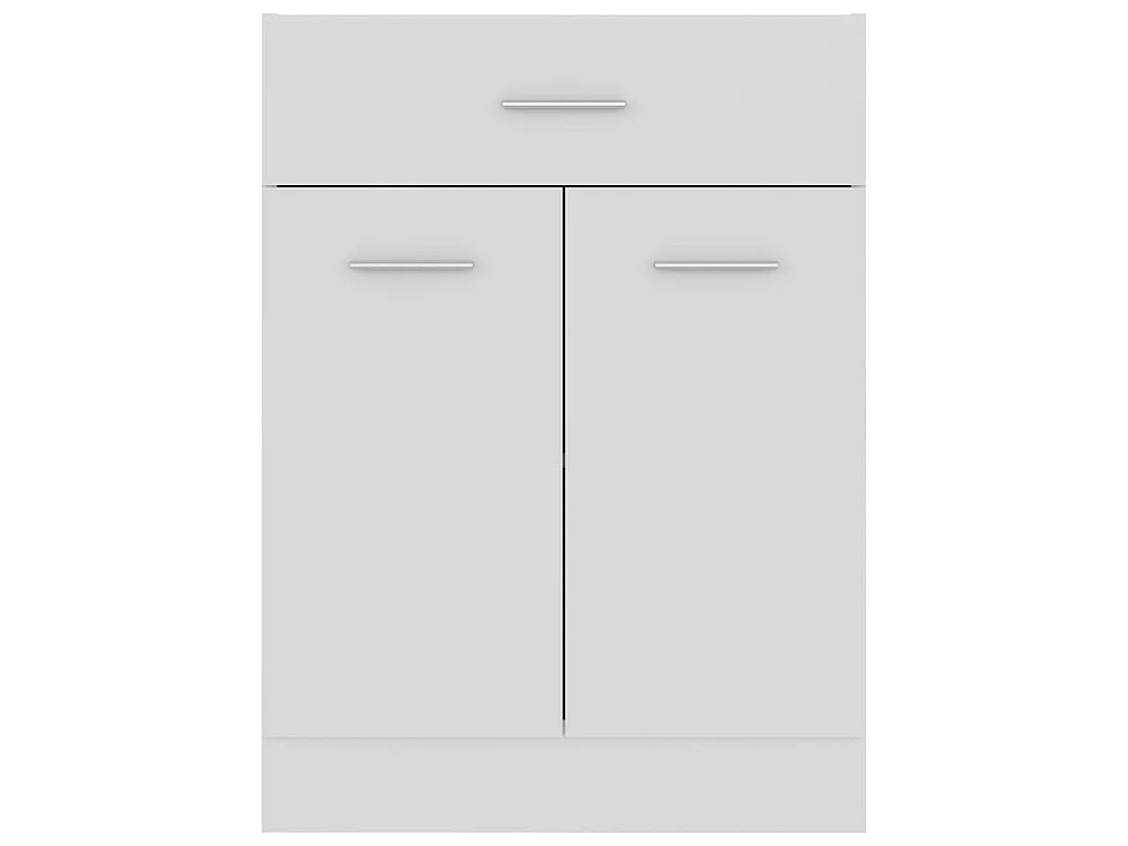 Armoire à tiroirs "Lyon" Blanc 60 x 46 x 81,5 cm Bois d'ingénierie