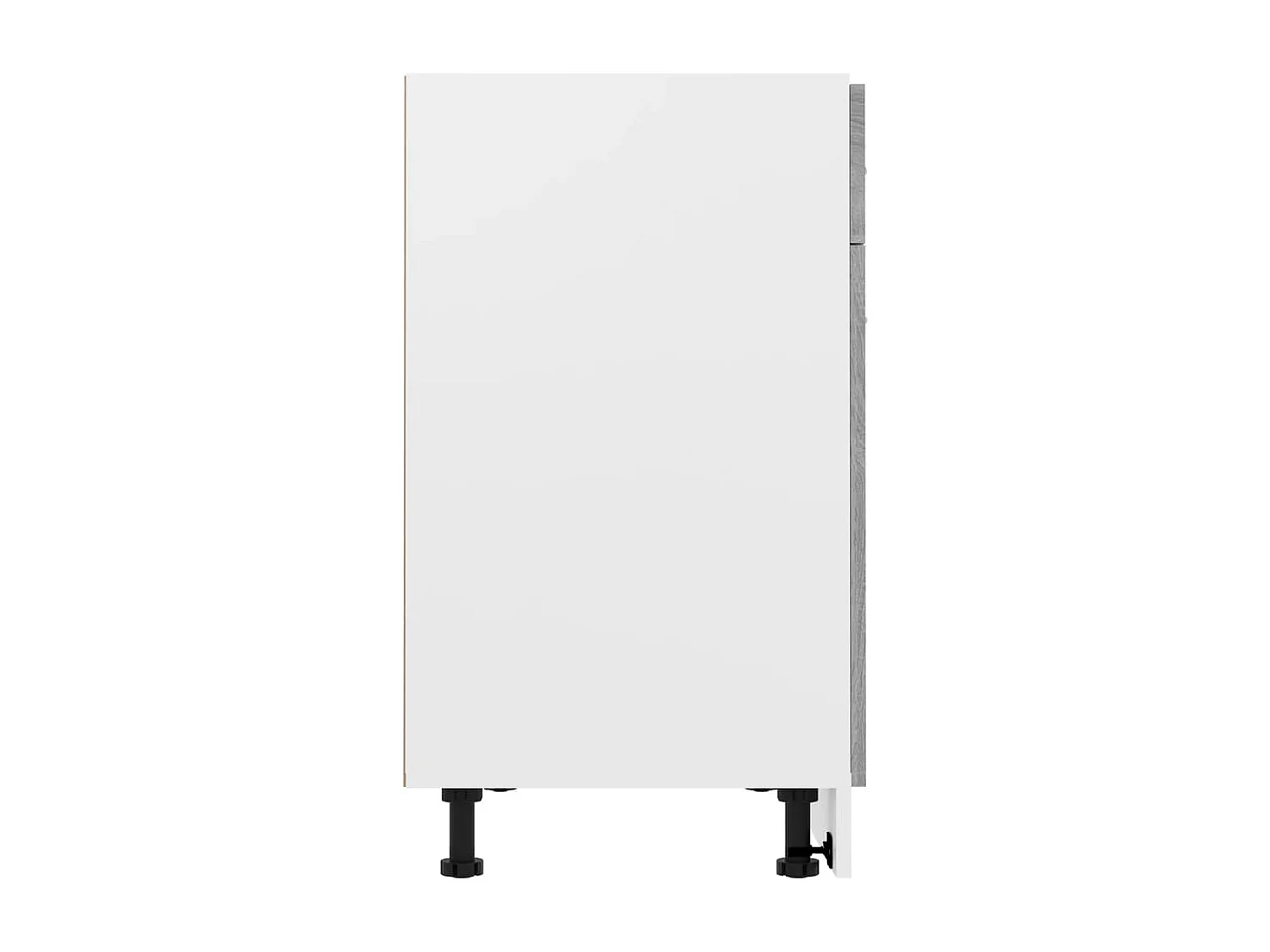 Unterschrank mit Schublade Grau Sonoma 80x46x81,5 cm