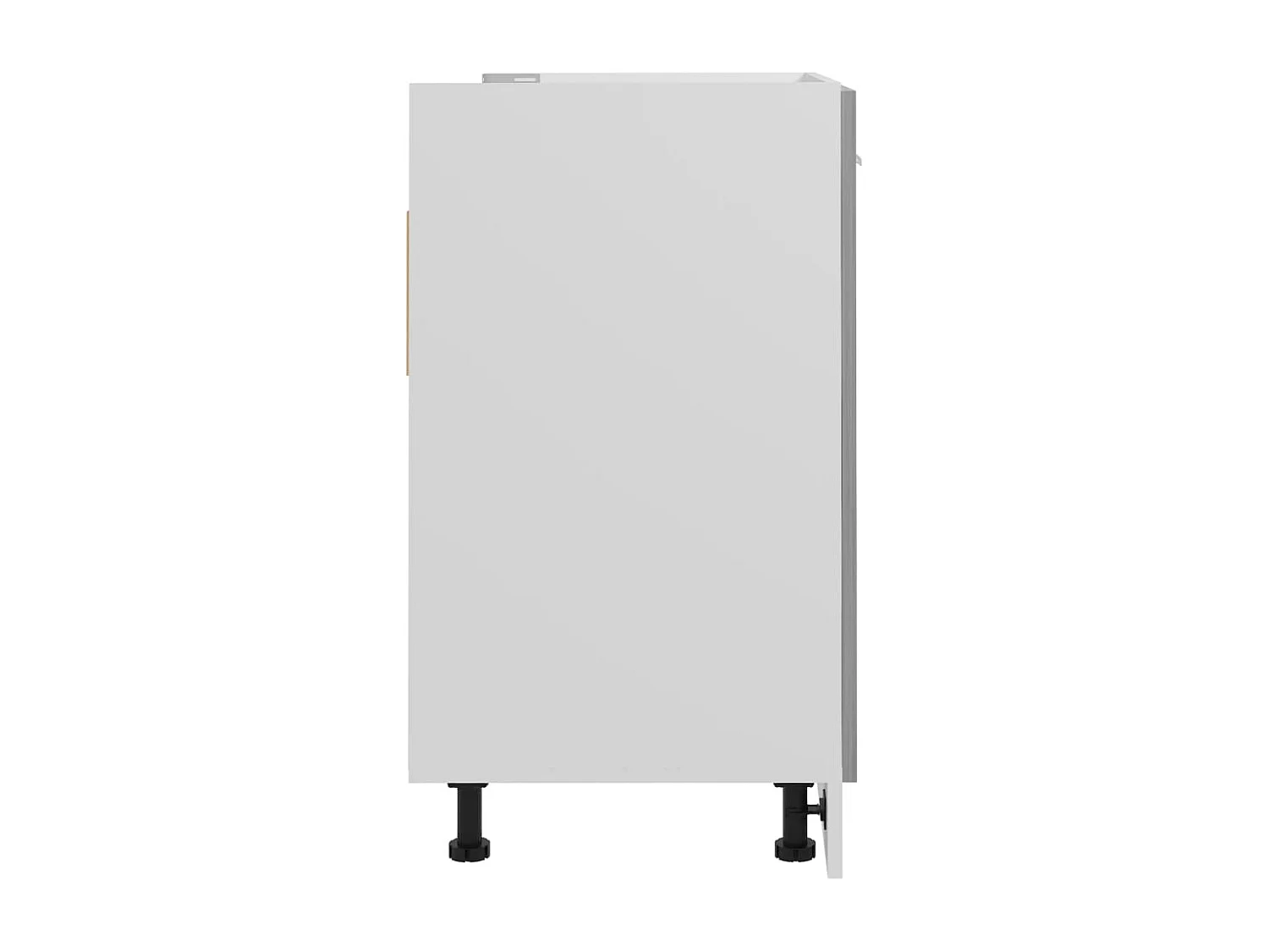 Armoire de plancher d'évier Gris béton Bois d’ingénierie