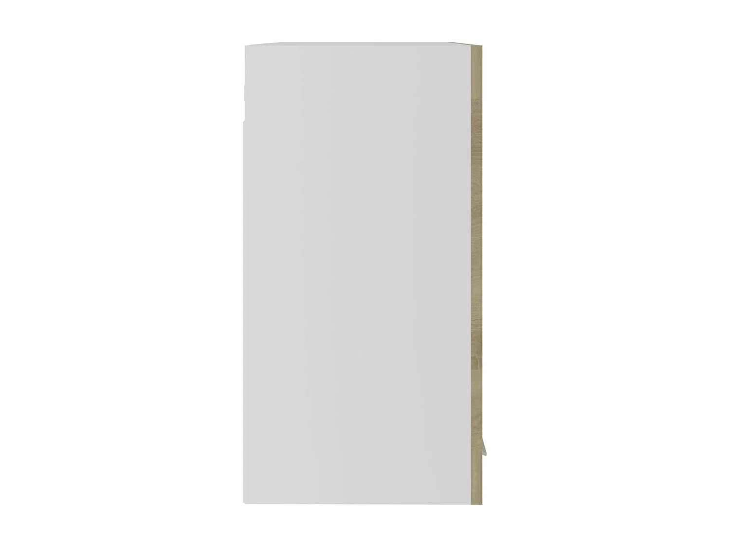 Mobile Pensile con Vetro “Lyon” Rovere Sonoma 60x31x60 cm