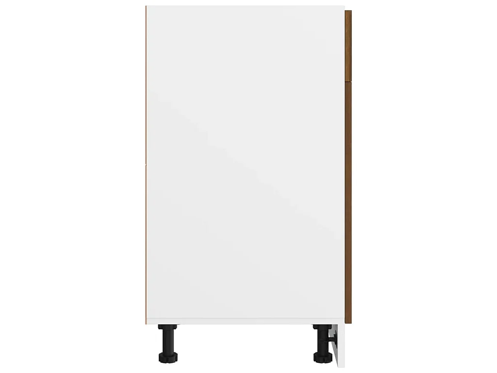 Unterschrank mit Schublade Lyon Braun Eichen-Optik 40x46x81,5 cm