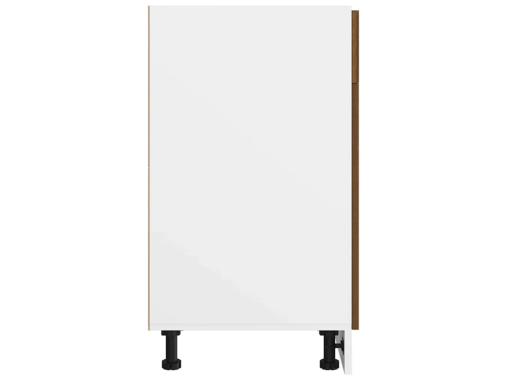 Armoire à tiroirs "Lyon" Chêne brun 40 x 46 x 81,5 cm Bois d'ingénierie
