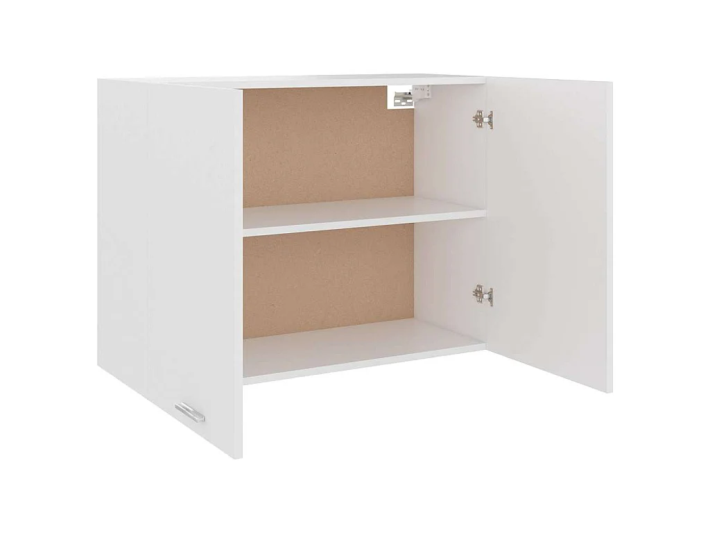 Armario colgante "Lyon" de, blanco, 80 x 31 x 60 cm, madera de ingeniería