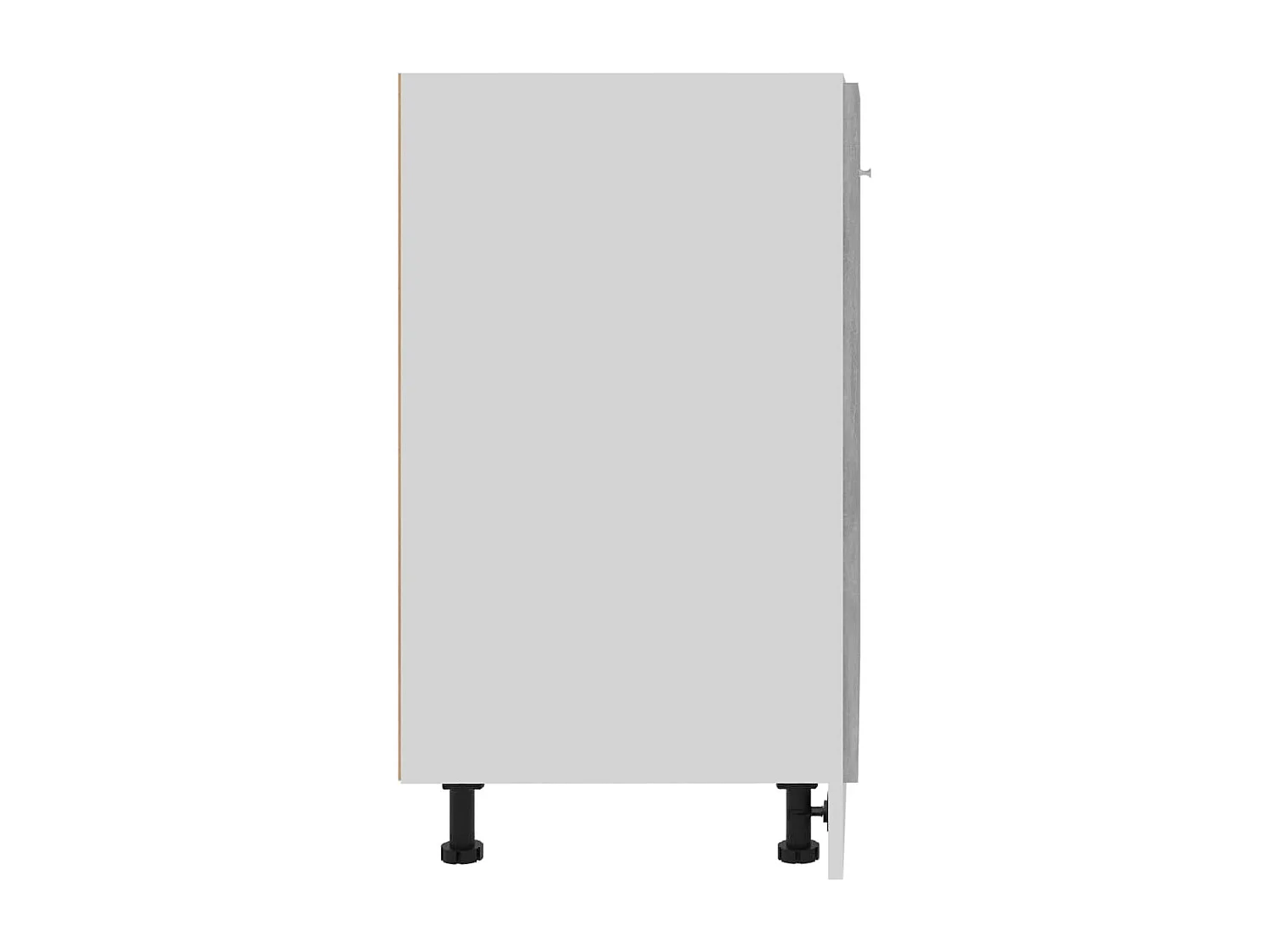 Armario bajo "Lyon" Gris Hormigón 60x46x81,5 cm Madera de ingeniería