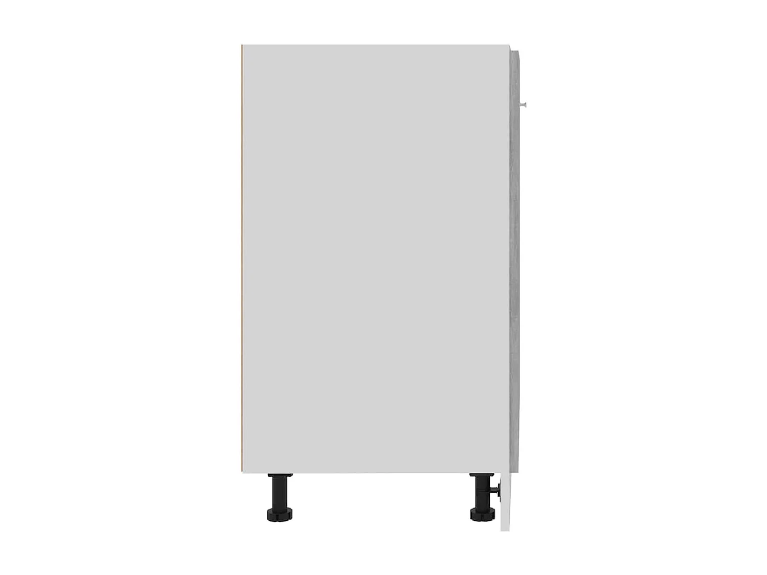 Meuble bas "Lyon" Gris béton 60 x 46 x 81,5 cm Bois d'ingénierie